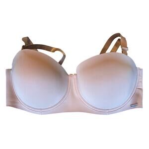 Nautica Intimates Bra Strapless Multiway 38DD Beige